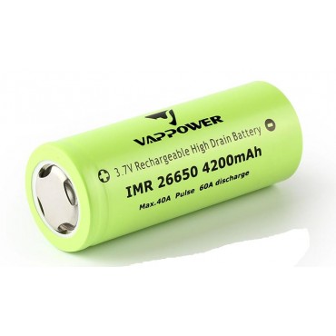Batteria Vappower IMR 26650